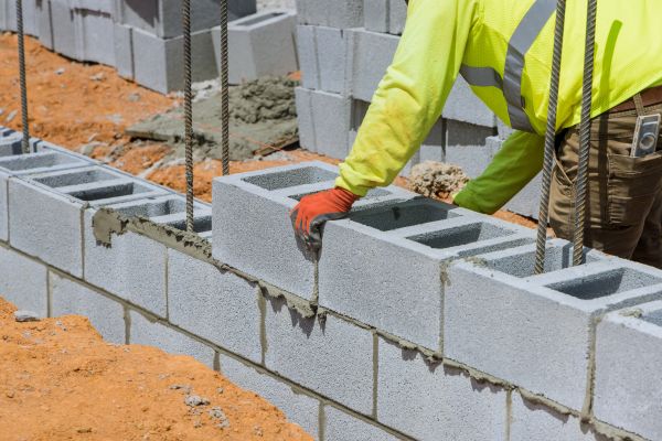 Concrete Blocks Installation in Valparaiso