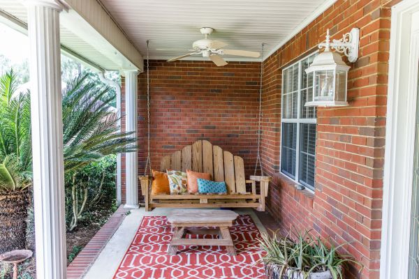 Porch Brick Repair in Valparaiso