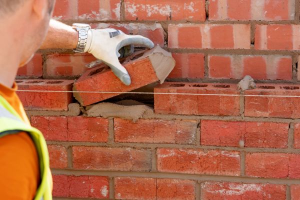 Red Brick Installation in Valparaiso