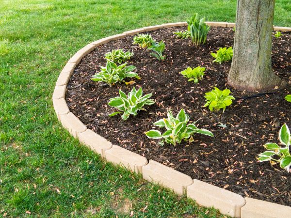 Stone Border Installation in Valparaiso