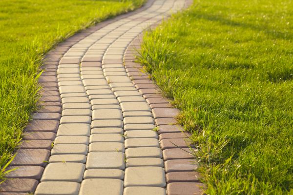 Sidewalk Brick Repair in Valparaiso