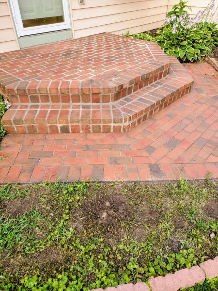 Brick Stoop Repair in Valparaiso