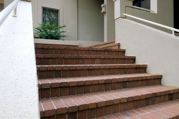 Entryway Brick Repair in Valparaiso